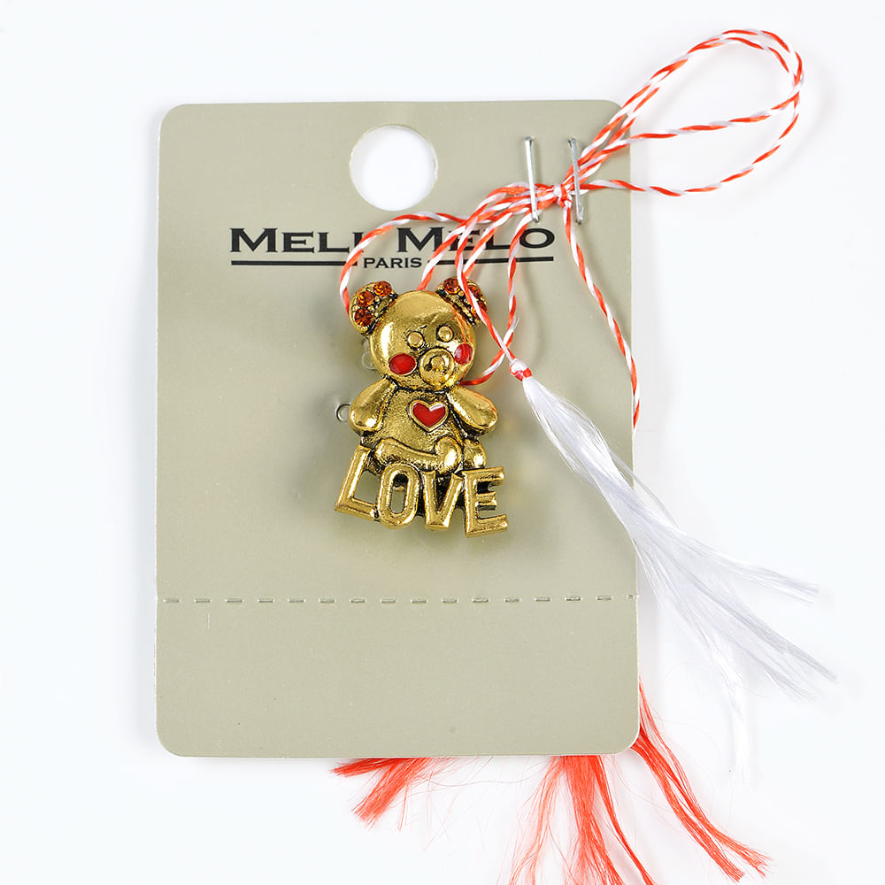 Brosa martisor ursulet LOVE - 3 | YEO