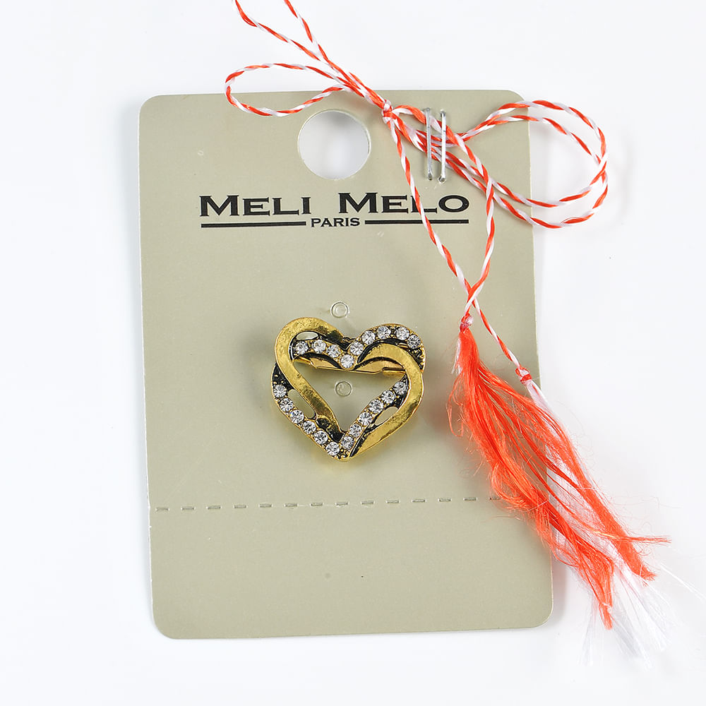 Brosa martisor inimi - 3 | YEO