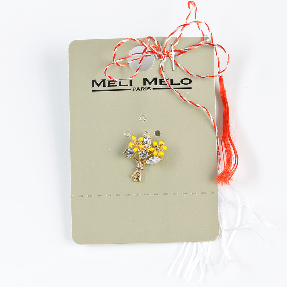 Brosa martisor buchet de flori - 3 | YEO