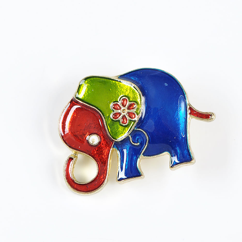 Brosa martisor elefant in 3 culori - 1 | YEO