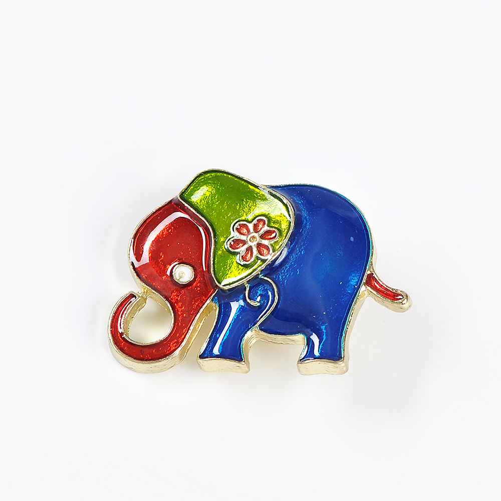 Brosa martisor elefant in 3 culori