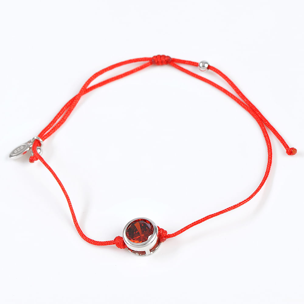 Bratara martisor cu piatra rosie - 2 | YEO