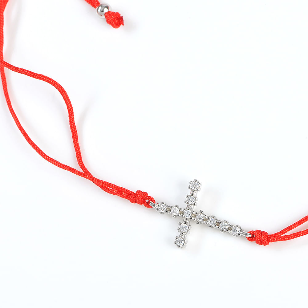 Bratara martisor cu pandantiv cruce - 1 | YEO