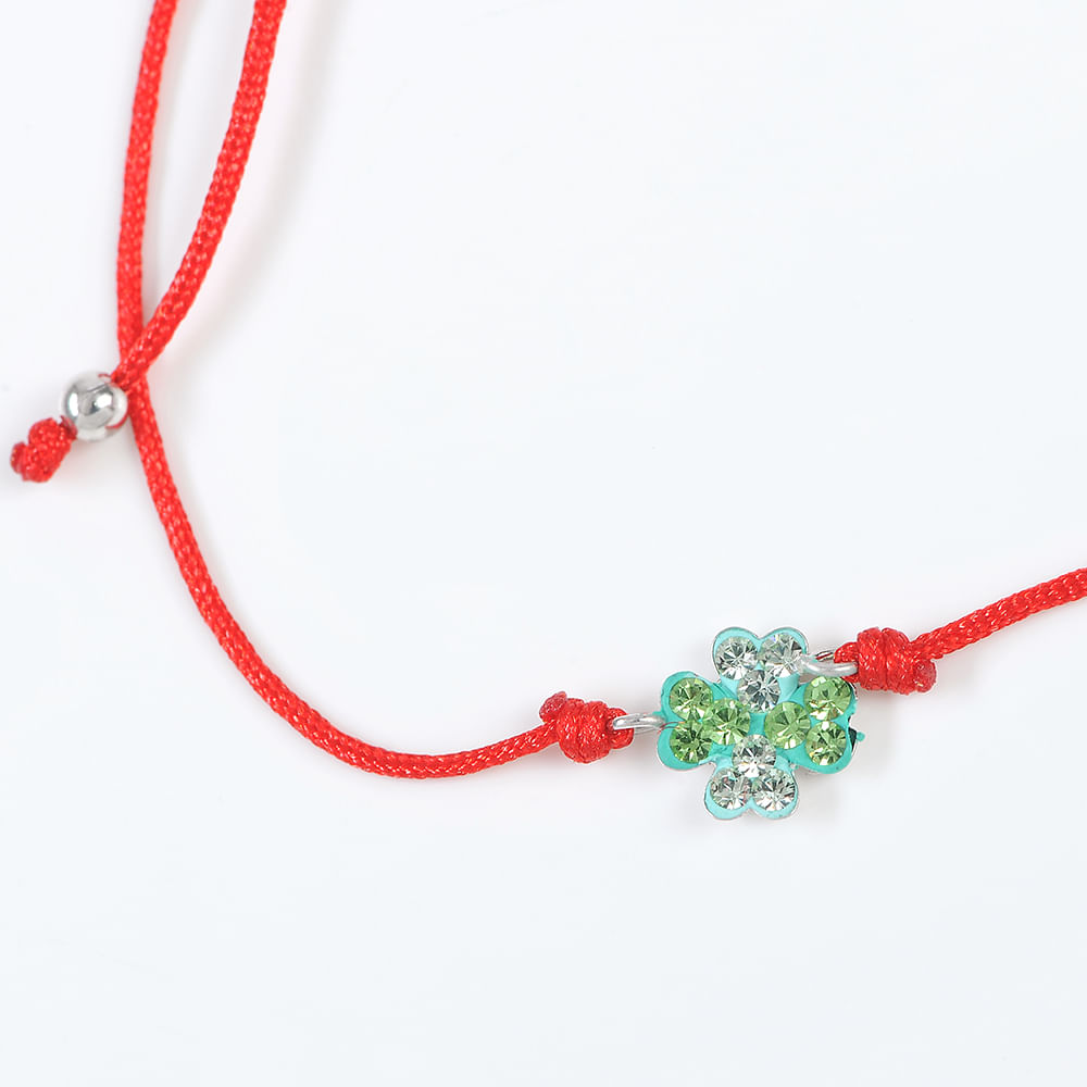 Bratara martisor cu trifoi verde - 1 | YEO