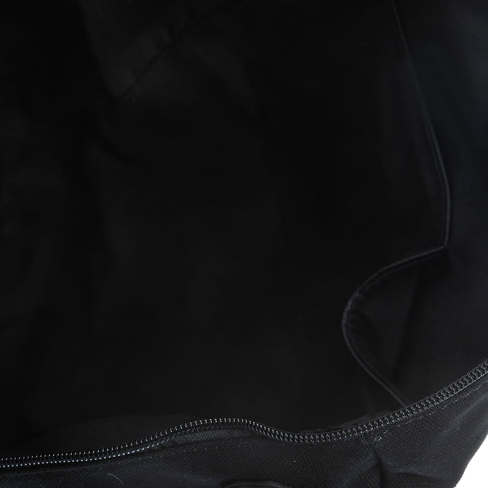 Rucsac negru cu doua buzunare frontale - 4 | YEO