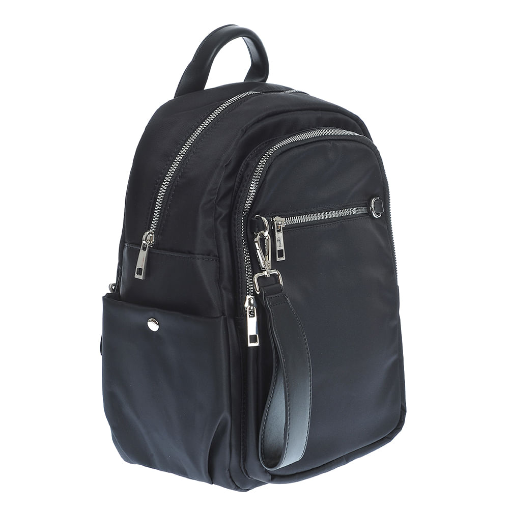 Rucsac negru cu buzunare multiple - 1 | YEO