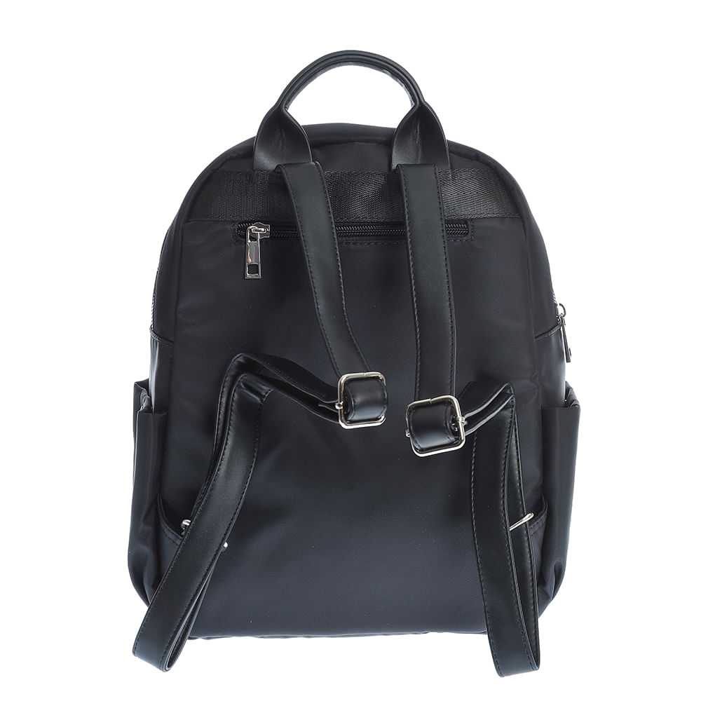 Rucsac negru cu buzunare multiple - 2 | YEO