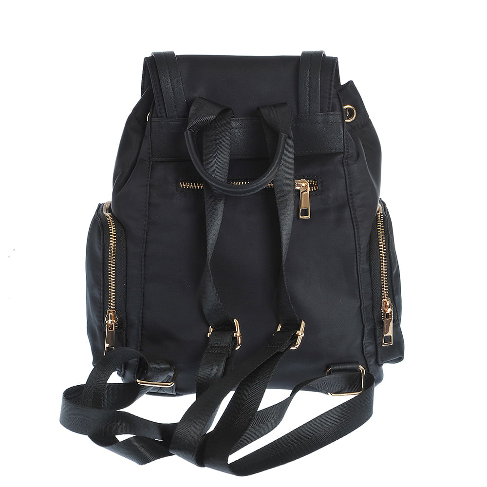 Rucsac negru cu buzunare multiple - 2 | YEO