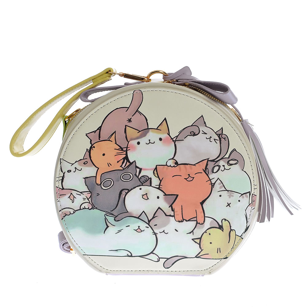 Rucsac rotund cu pisici - 2 | YEO