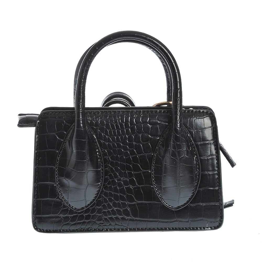 Geanta mini neagra - 3 | YEO