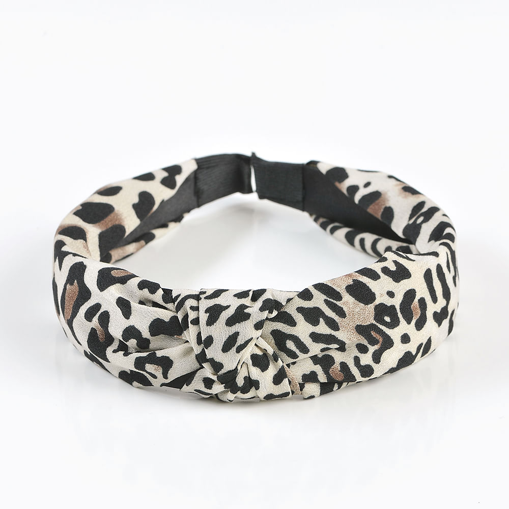 Bentita cu nod animal print