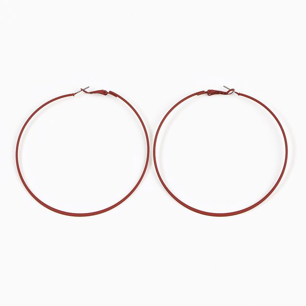 Cercei hoop grena