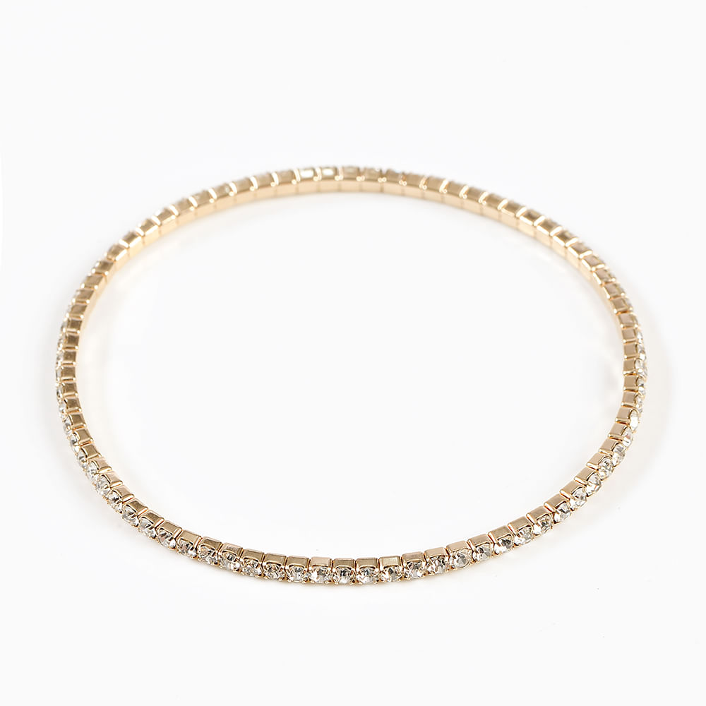Bratara aurie elastica tip tennis - 1 | YEO