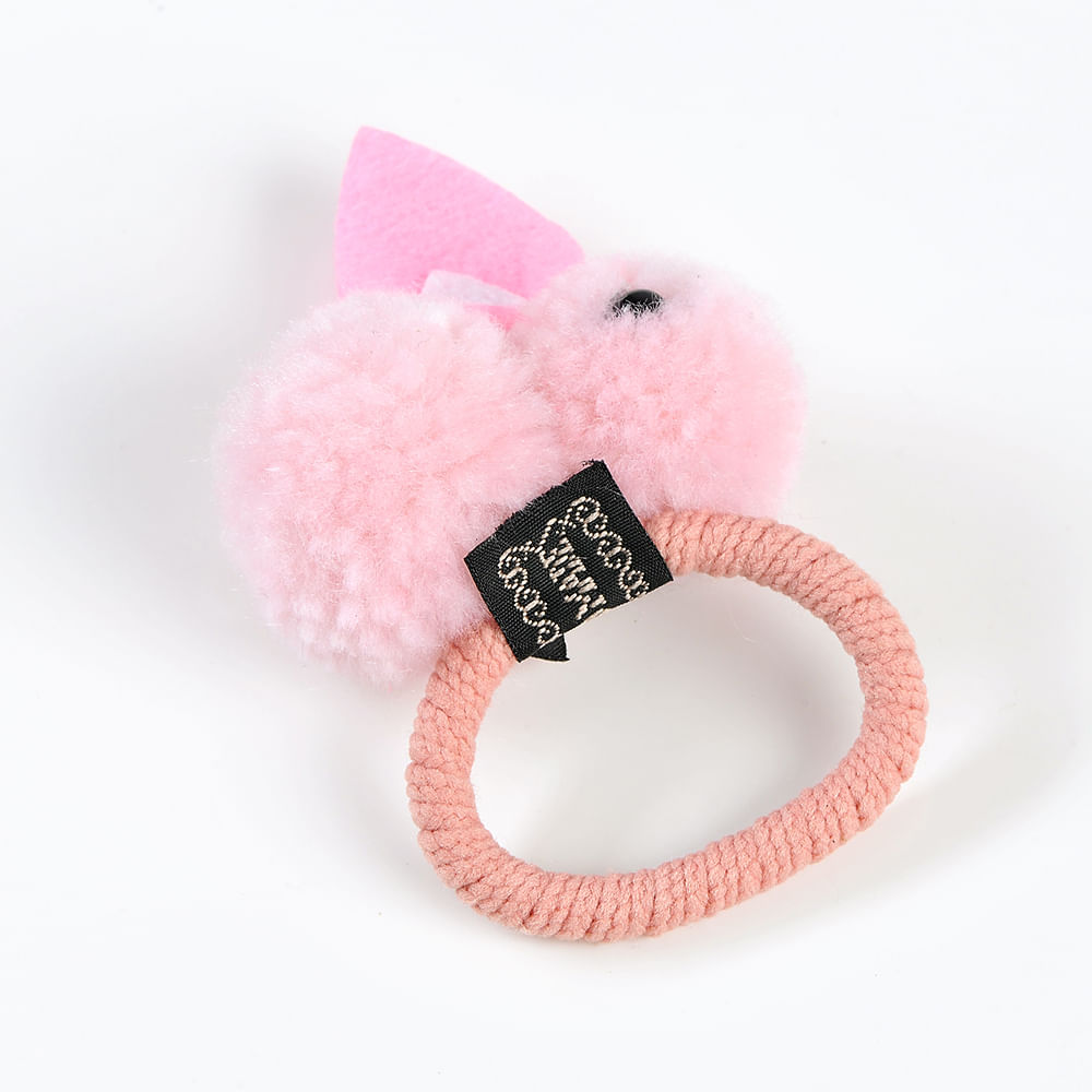 Elastic de par roz cu iepuras - 1 | YEO