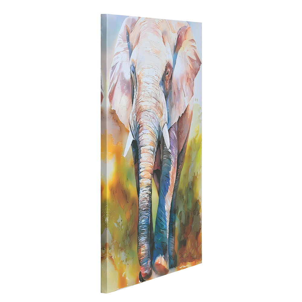 Tablou din panza cu elefant 90 cm - 3 | YEO