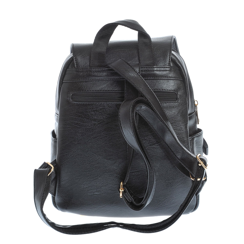 Rucsac negru cu buzunare multiple - 2 | YEO