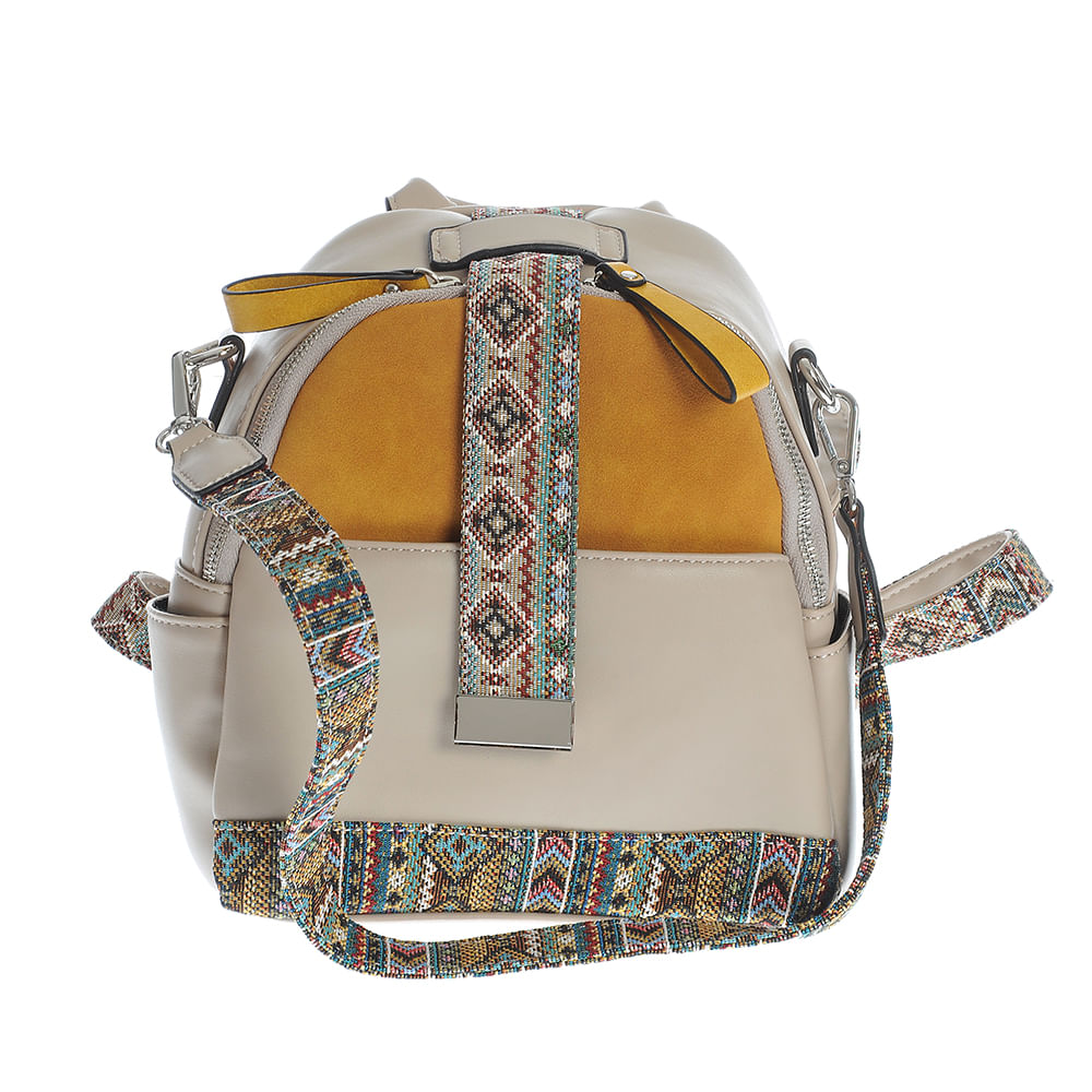 Rucsac cu bretele multicolore - 3 | YEO
