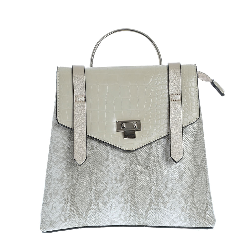 Rucsac cu bretele detasabile si model animal print