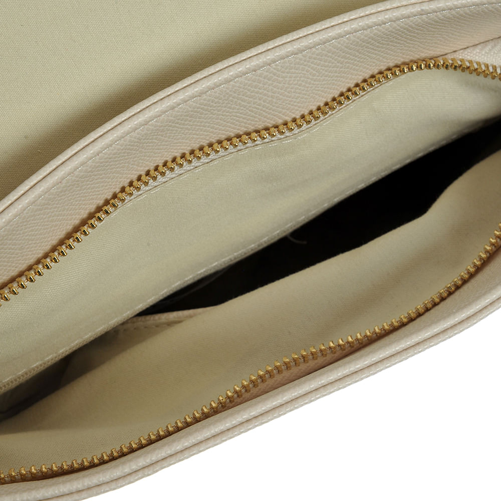 Rucsac bej din piele ecologica cu maner rotund - 4 | YEO
