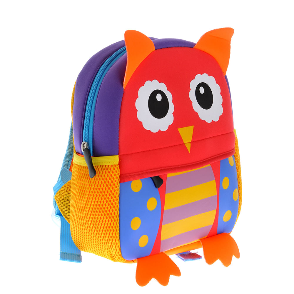 Rucsac bufnita multicolora - 1 | YEO