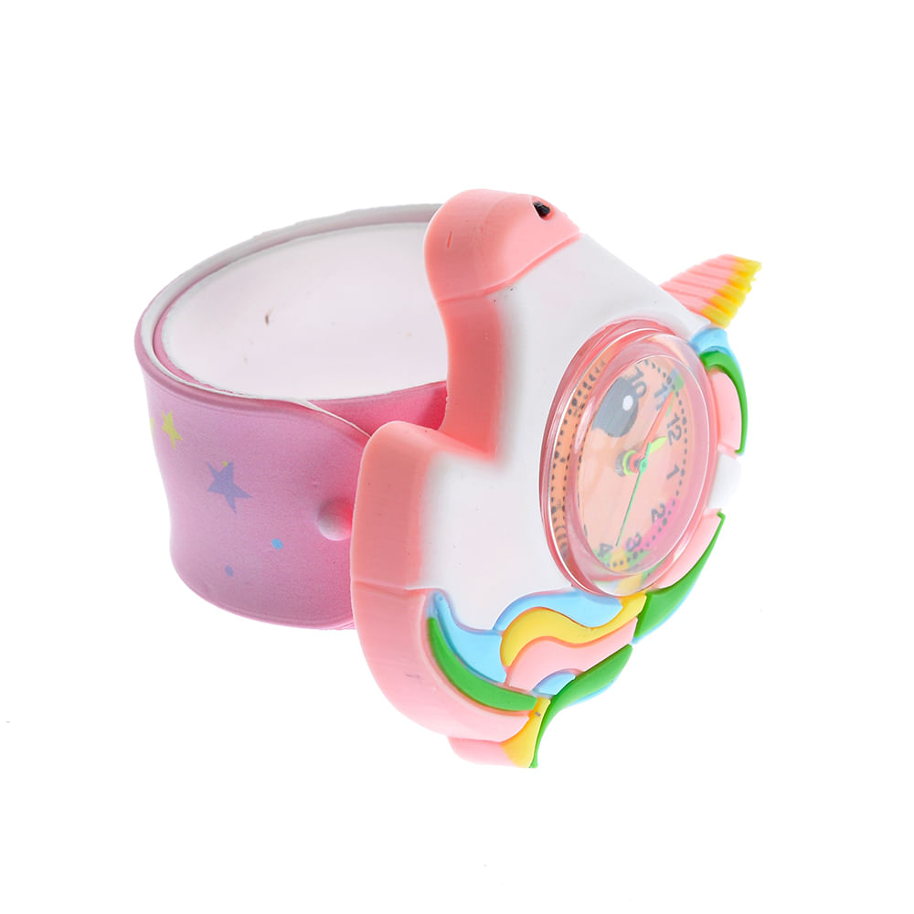 Ceas de mana roz cu unicorn - 2 | YEO