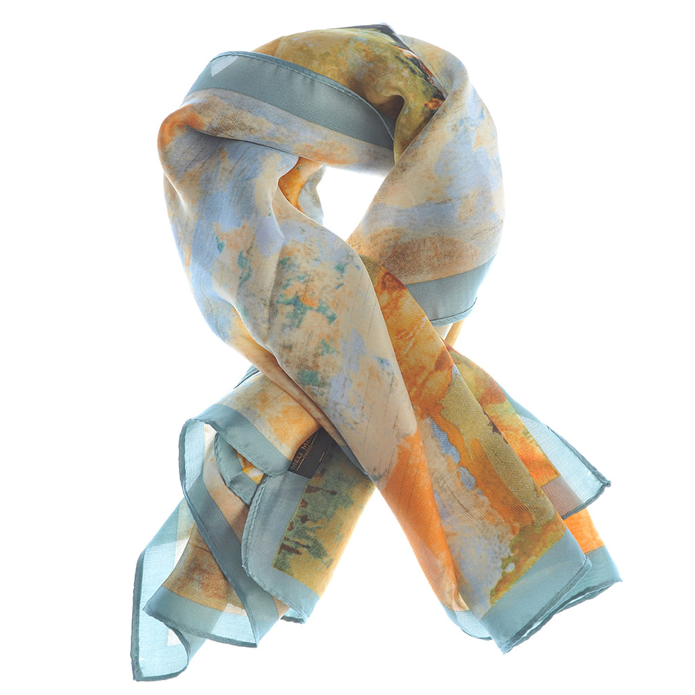 Esarfa colorata 70x70 cm