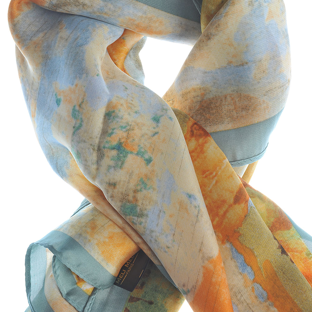 Esarfa colorata 70x70 cm - 1 | YEO