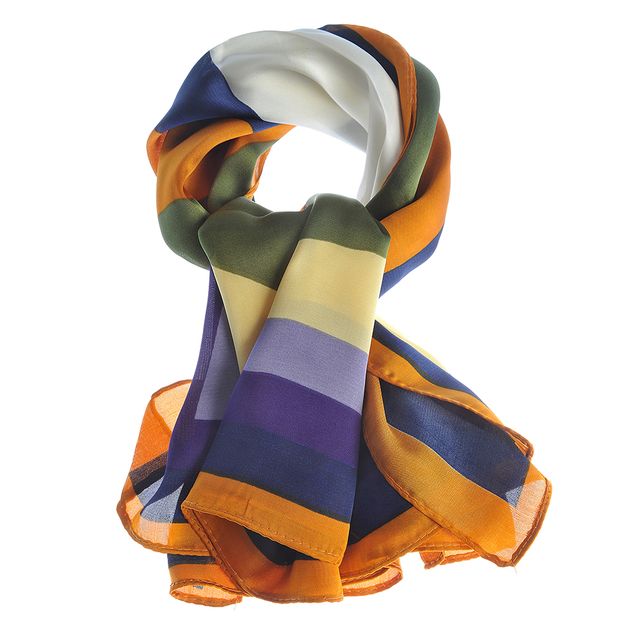 Esarfa multicolora 70x70 cm