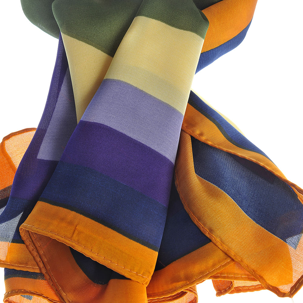 Esarfa multicolora 70x70 cm - 1 | YEO