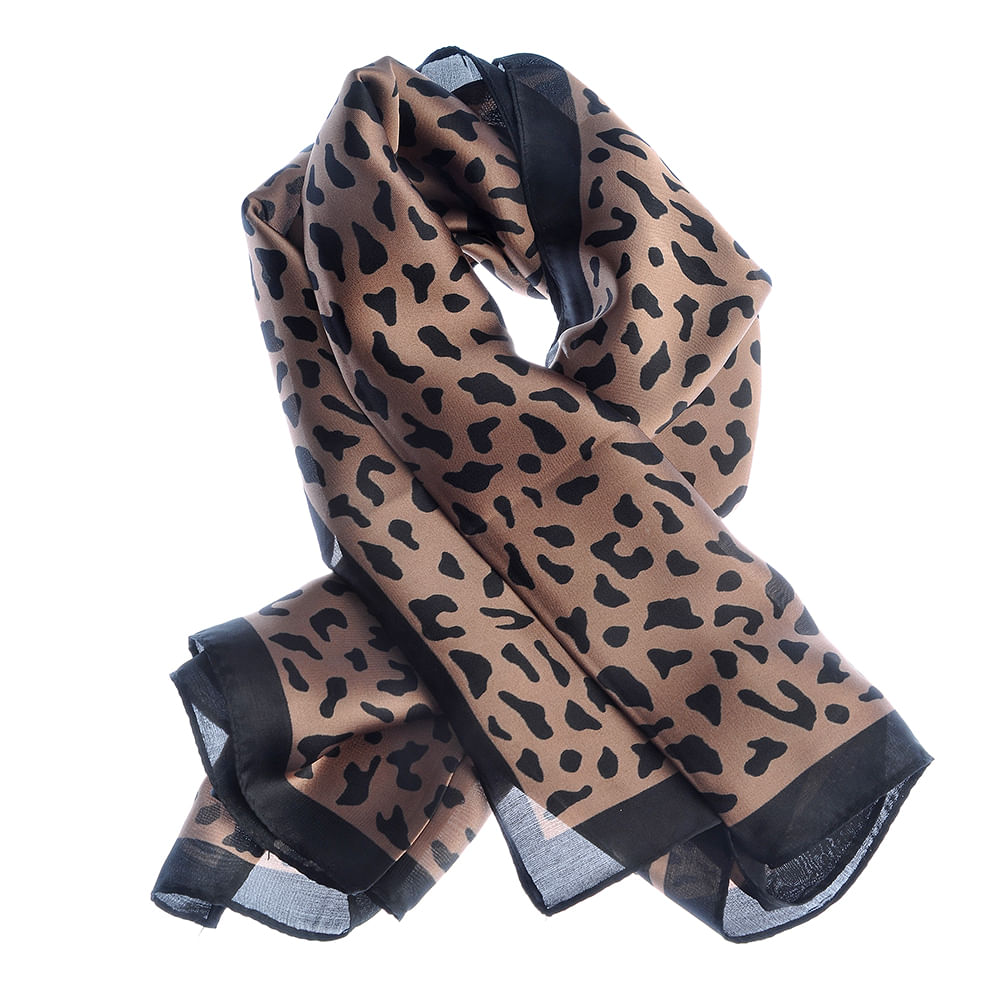 Esarfa cu model animal print