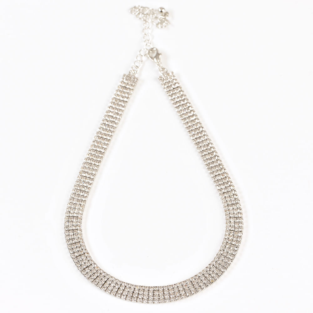 Colier argintiu elegant - 2 | YEO