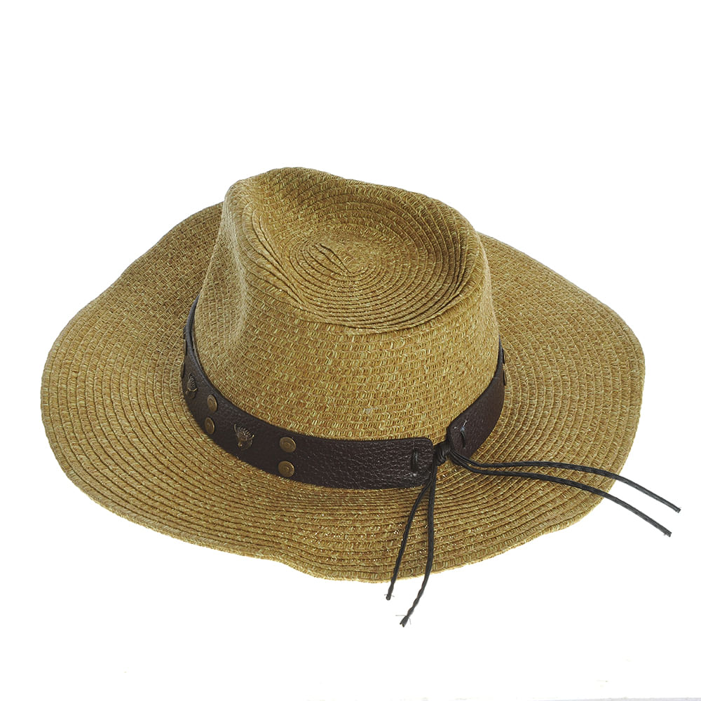 Palarie de vara cu accesorii metalice - 2 | YEO