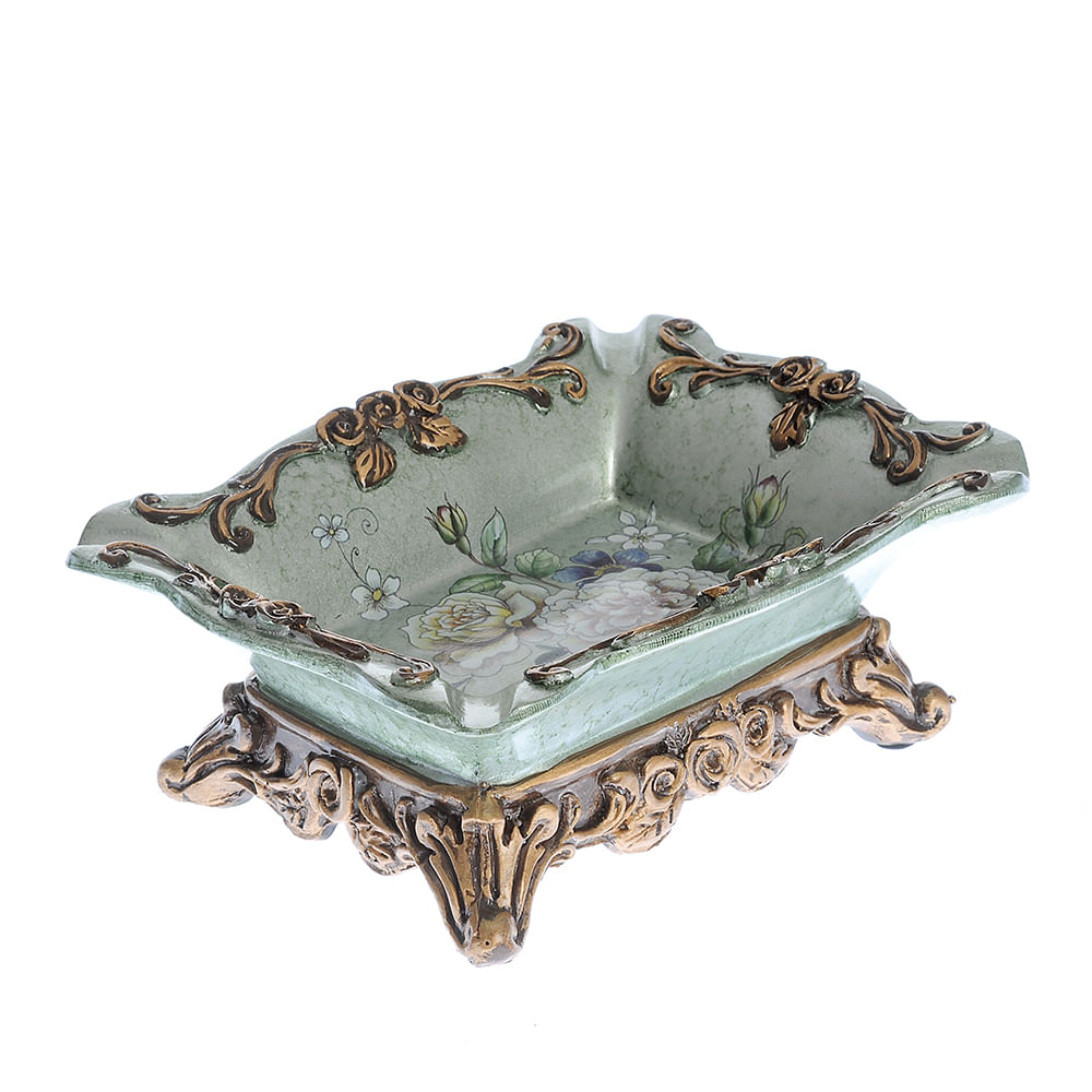 Tava decorativa imprimeu flori - 2 | YEO