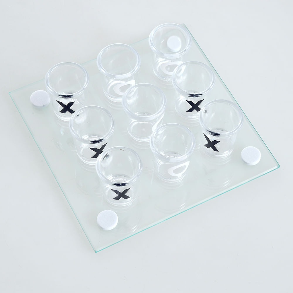 Joc X si 0 cu pahare de shot - 3 | YEO