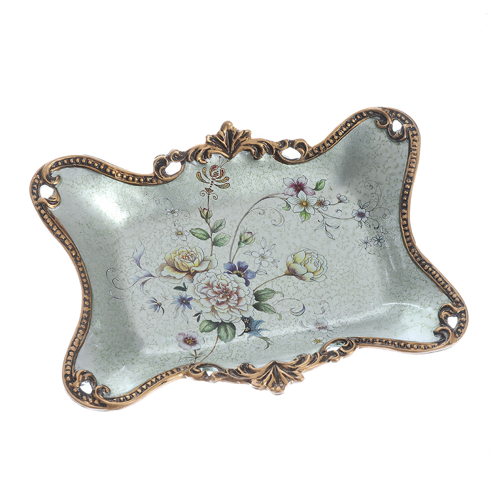Tava decorativa cu flori - 3 | YEO