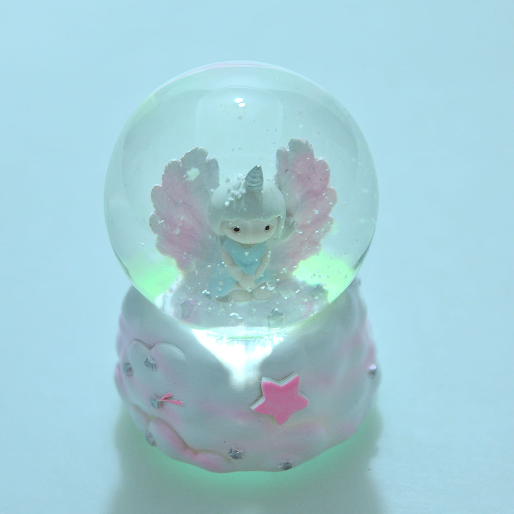 Glob decorativ cu ingeras - 2 | YEO