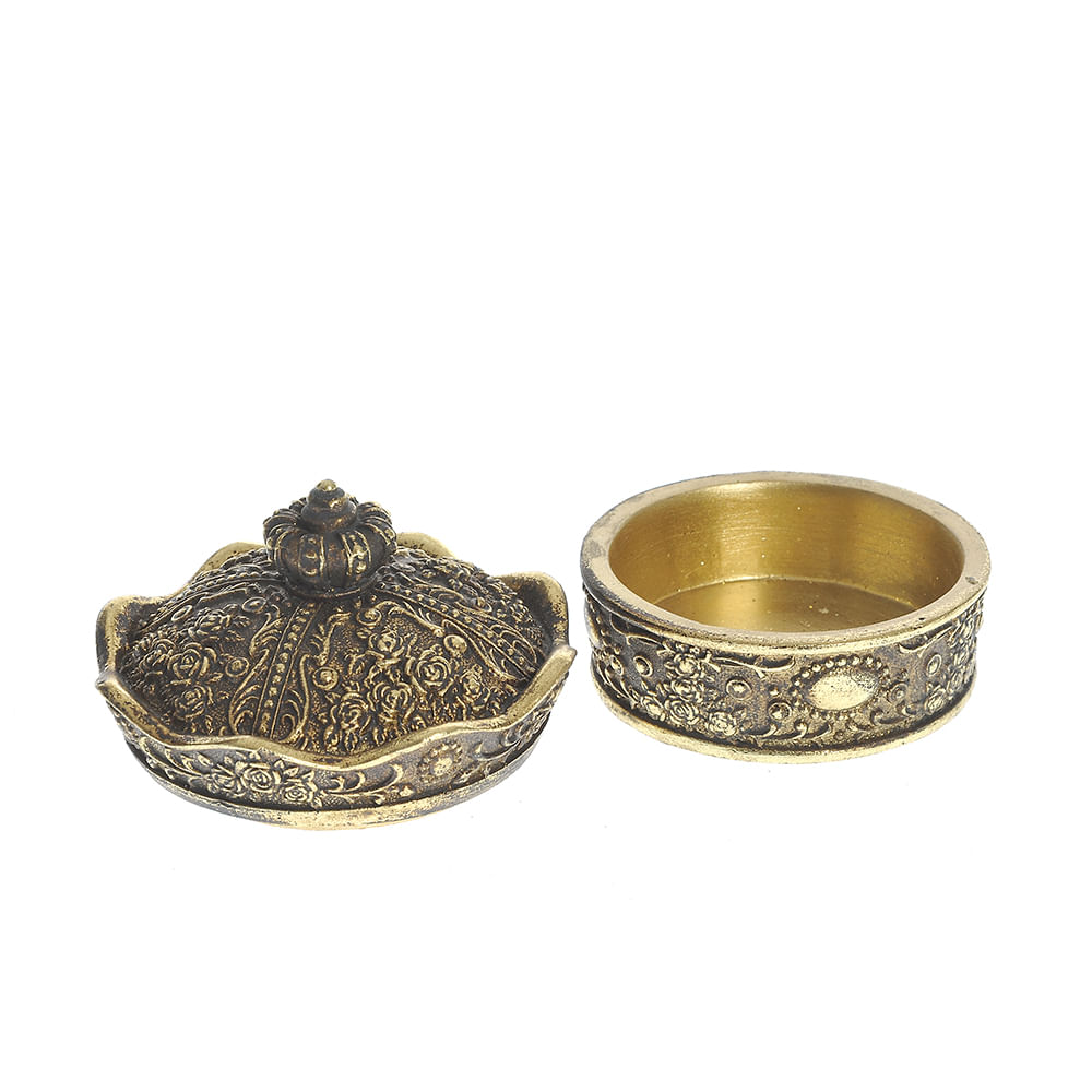 Cutie decorativa cu capac 9 cm - 3 | YEO