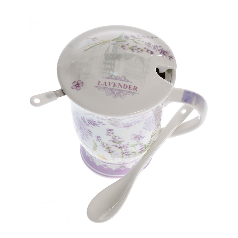 Cana cu capac si infuzor 300 ml - 1 | YEO