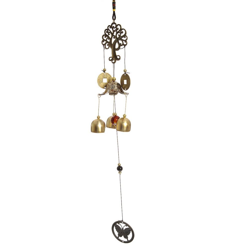 Decoratiune feng shui clopotei vant