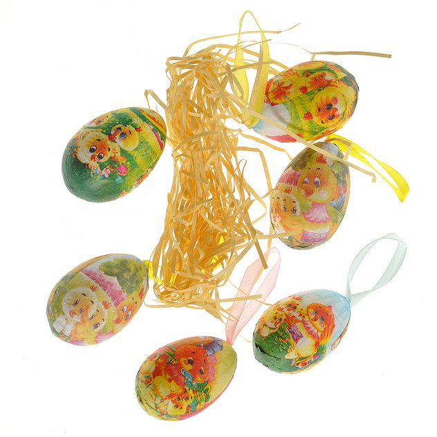 Set 6 oua multicolore de Paste