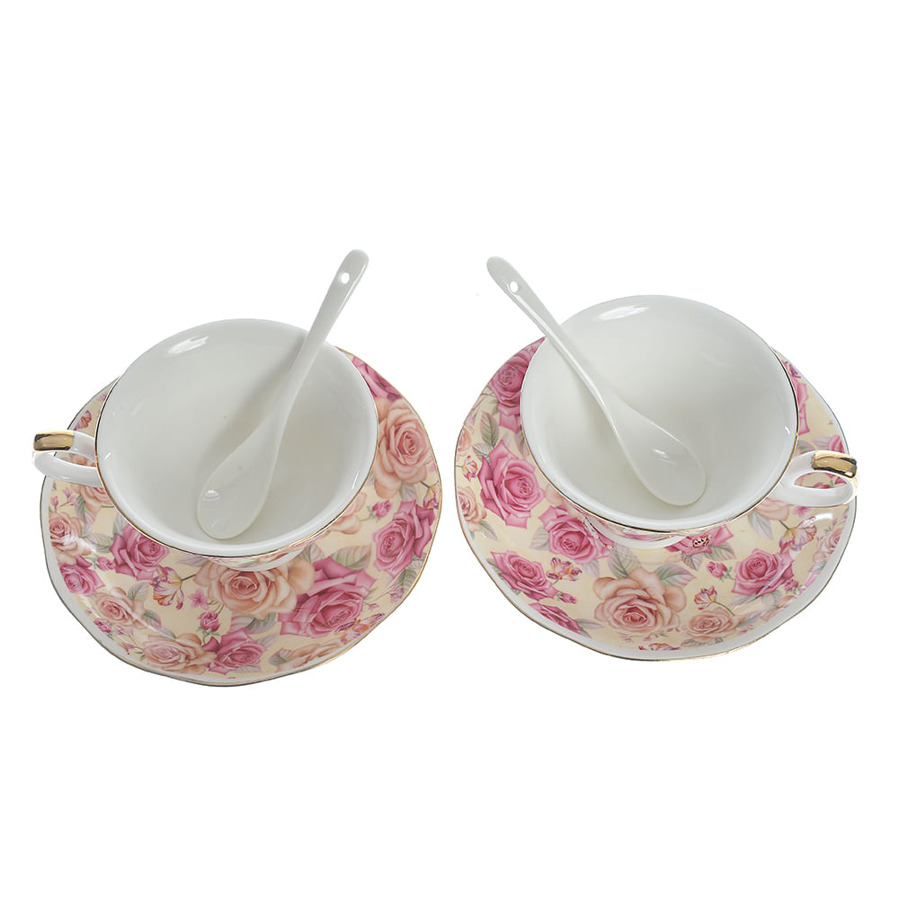 Set doua cesti cu model floral - 4 | YEO