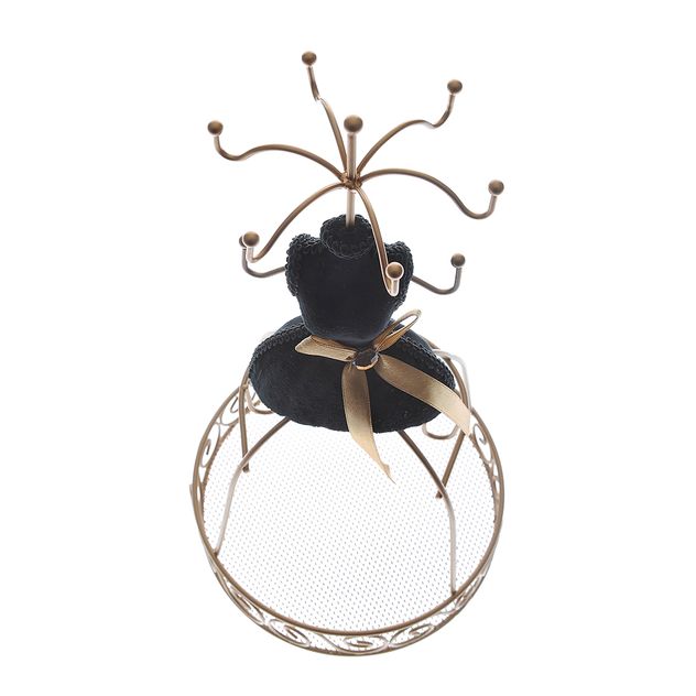 Manechin negru pentru bijuterii 30 cm