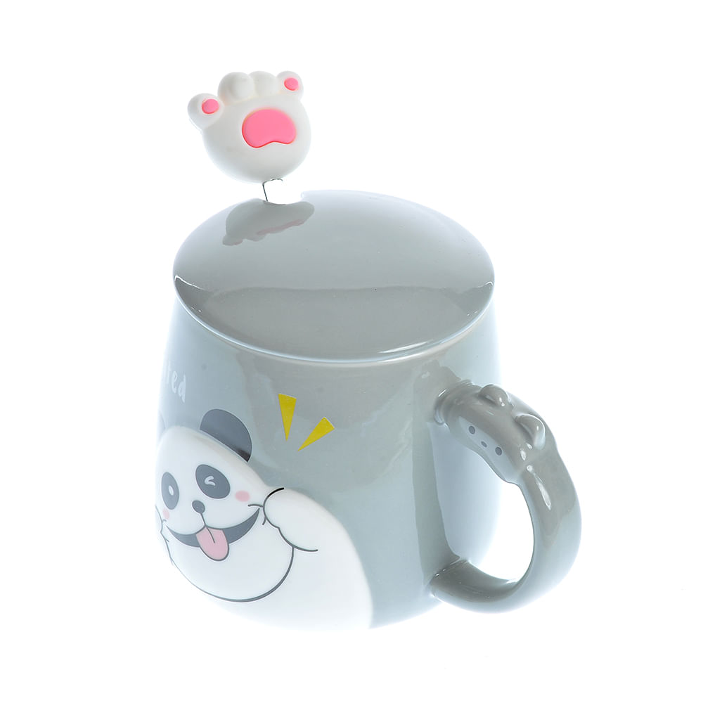 Cana din ceramica cu panda 400 ml - 1 | YEO