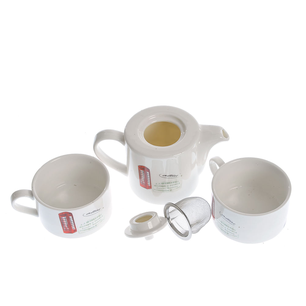 Ceainic cu 2 cesti 550 ml