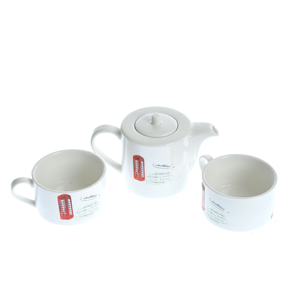 Ceainic cu 2 cesti 550 ml - 3 | YEO