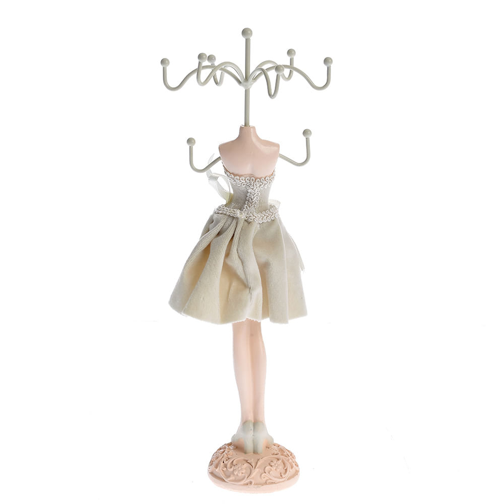 Manechin bej pentru bijuterii 27 cm - 2 | YEO