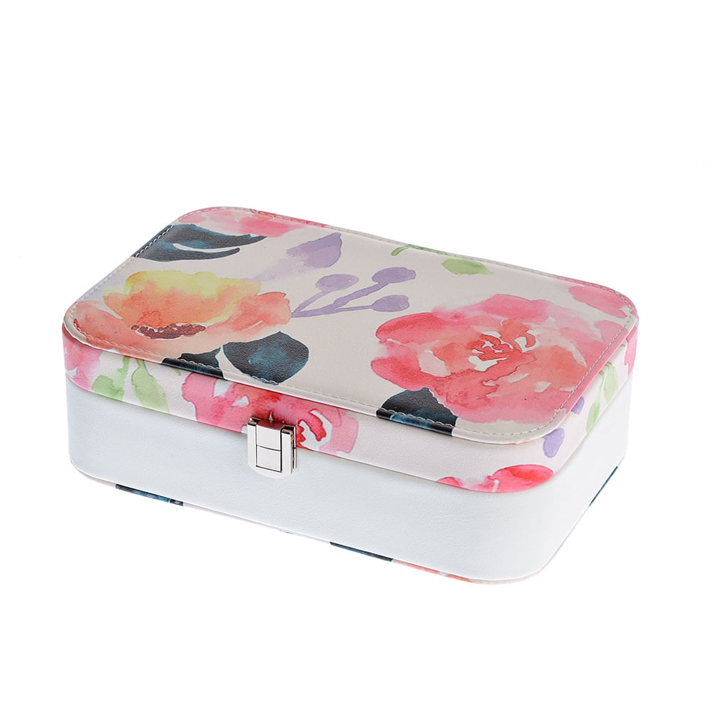 Cutie de bijuterii cu model floral 22 cm - 2 | YEO