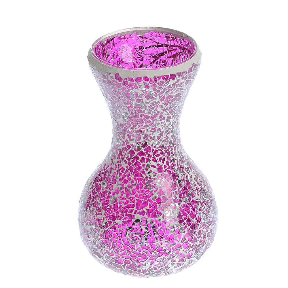 Vaza mozaic roz 20 cm - 2 | YEO