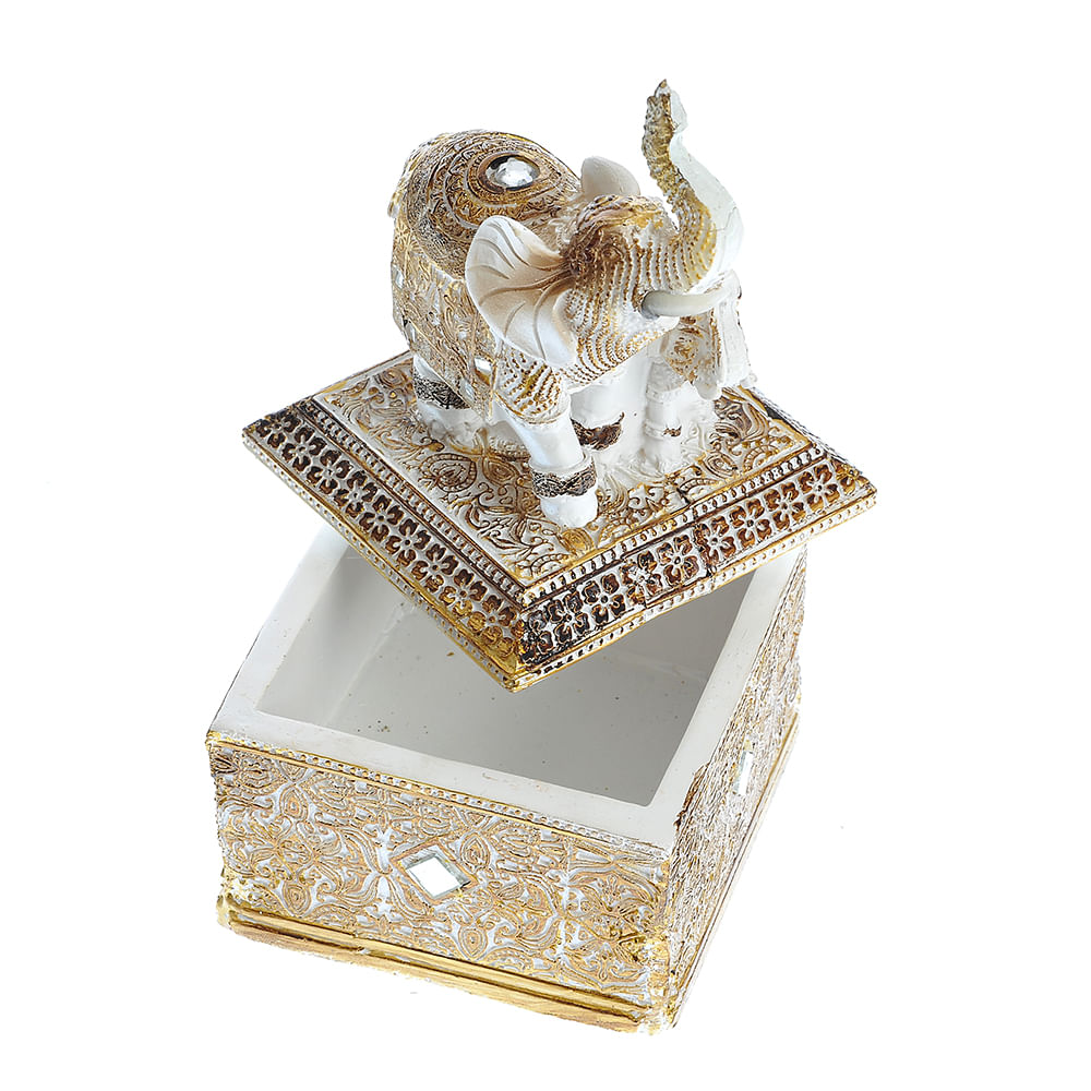 Statueta elefant din polirasina 16.5 cm - 2 | YEO