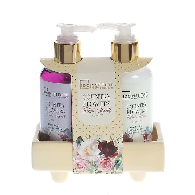 Sapun lichid si lotiune de maini Country Flowers
